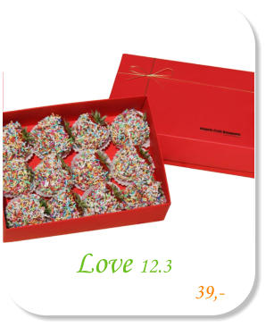 Truskawki w czekoladzie Love 12.3
